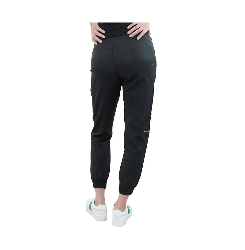 Indigo Poppy Maternity Black Cargo Jogger Pant
