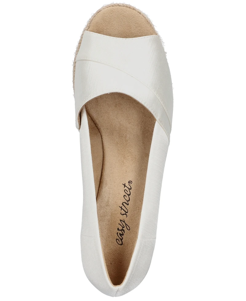 Easy Street Women's Jasper Super Flex Espadrille Sandals