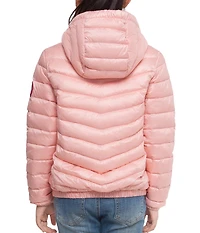 Rokka&Rolla Girls Ultra Light Packable Down Puffer Jacket