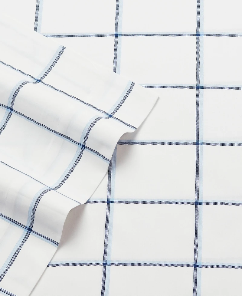 Nautica Plot Cotton Percale -Piece Sheet Set