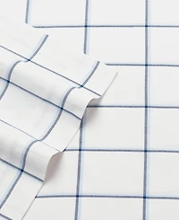 Nautica Plot Cotton Percale -Piece Sheet Set