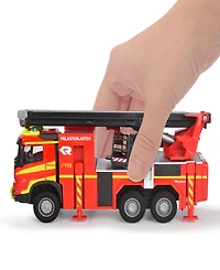 Majorette Volvo Truck Fire Engine Die-Cast Light Sound Vehicle