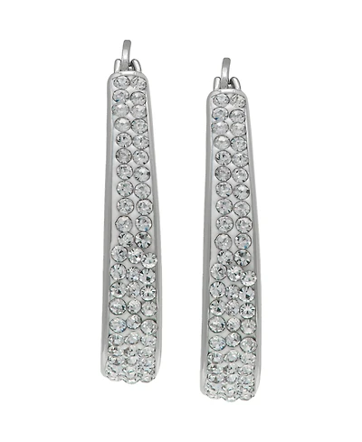 Macy's Women's Color Crystal Hoop Earrings