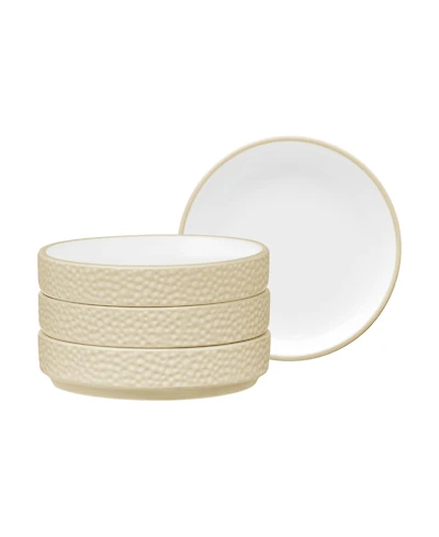 Noritake Colortex Stone Stax Mini Plates, Set of 4