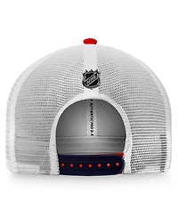 Men's Fanatics Red, White Washington Capitals Authentic Pro Rink Trucker Snapback Hat