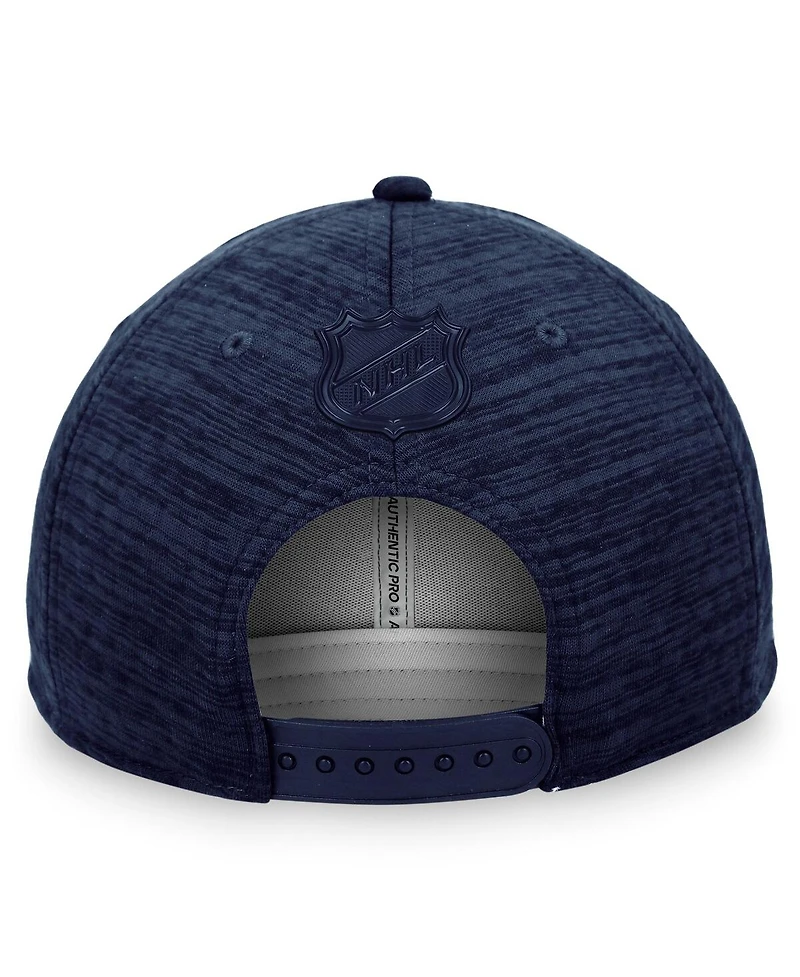 Men's Fanatics Navy Washington Capitals Authentic Pro Road Snapback Hat