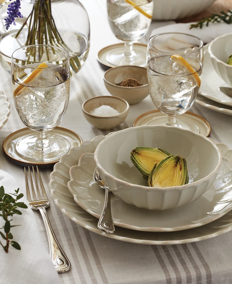 Lenox French Perle Scallop 12 Pc. Dinnerware Set, Service for 4