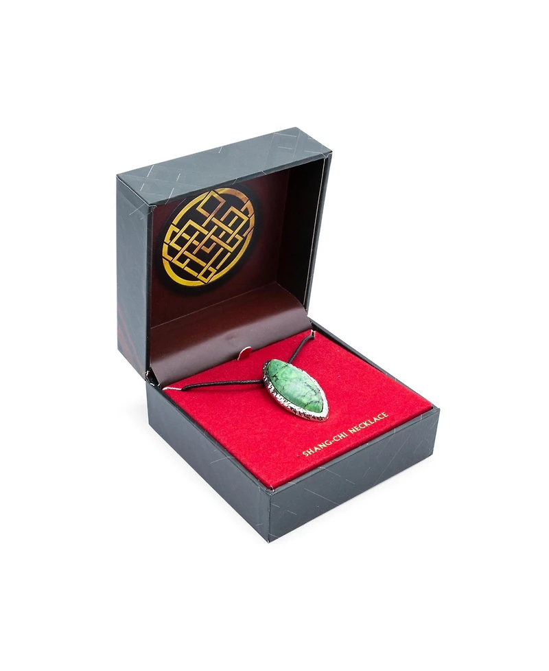 Marvel Studios Shang-Chi and the Legend of the Ten Rings Green Pendant Necklace Authentic Prop Replica, Cosplay Costume Accessories | Mcu Superhero Co