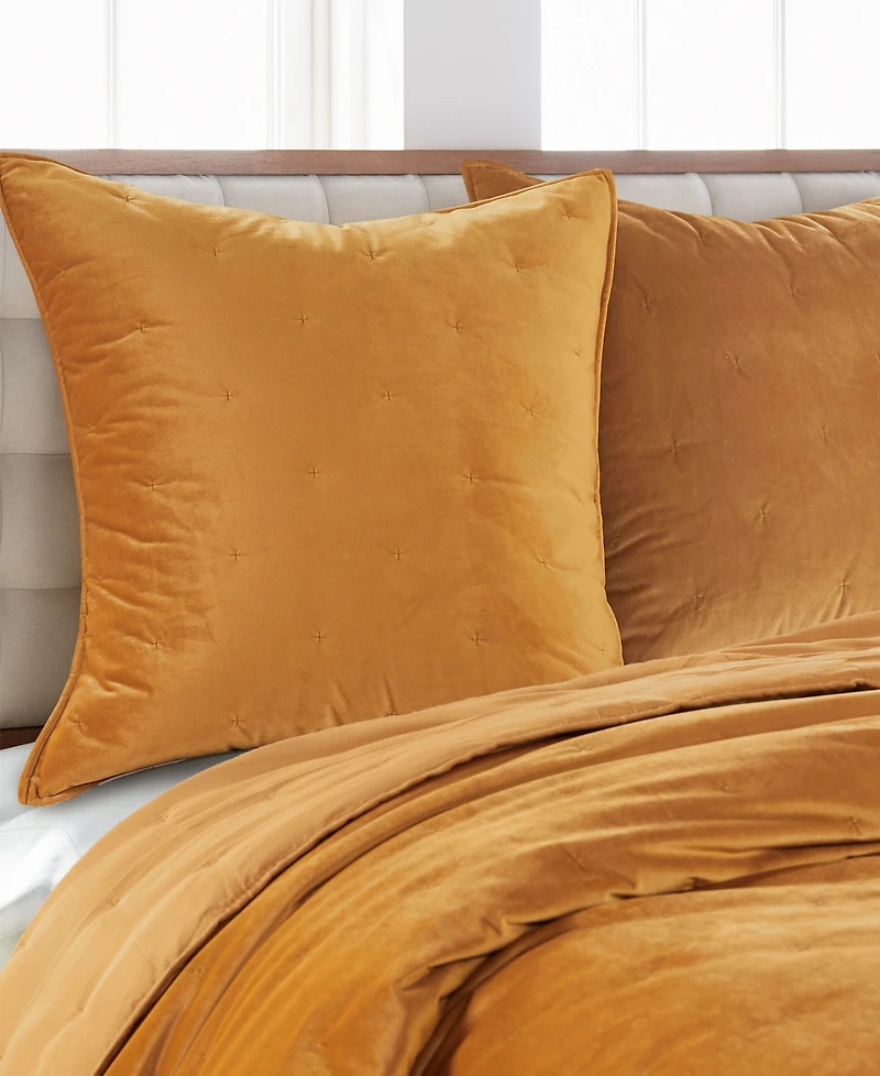 Levtex Empire Velvet Plum Sham, European