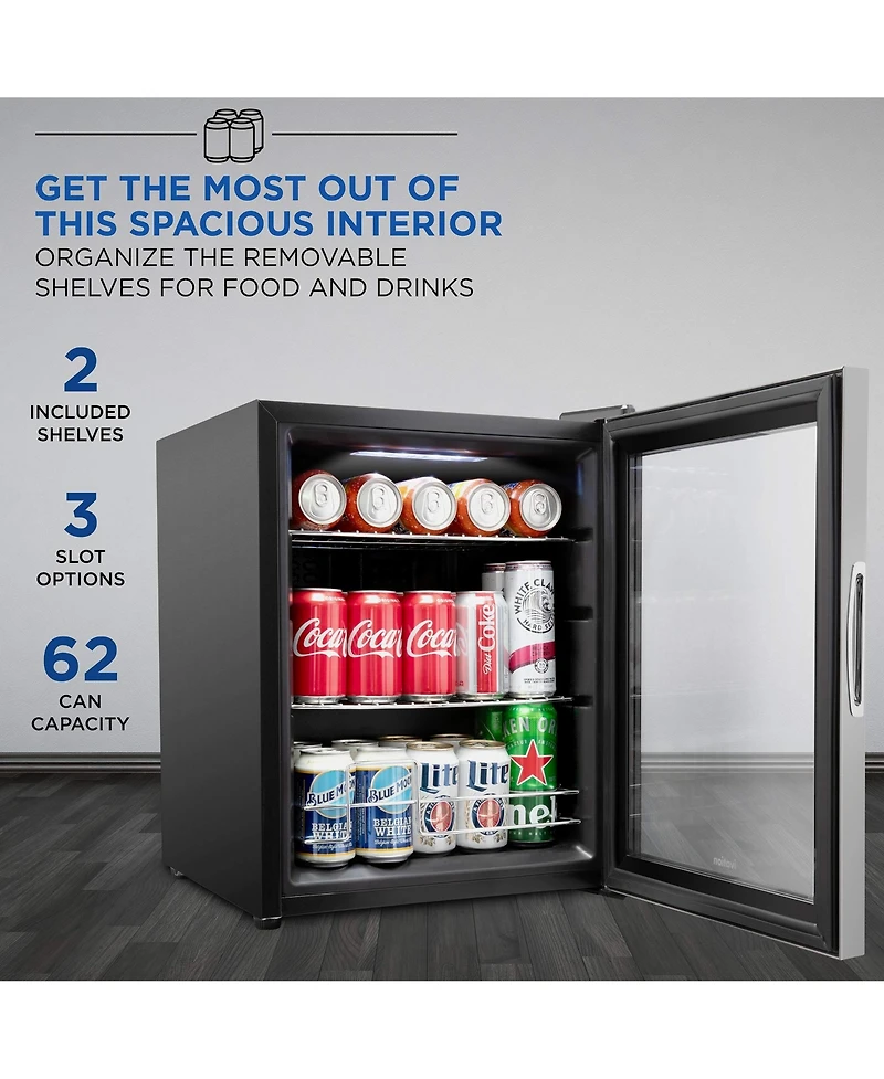 Ivation Can Small Refrigerator & Beverage Cooler