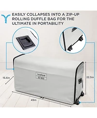 Ivation Ez-Bed, King Size Portable Air Mattress with Built In Pump
