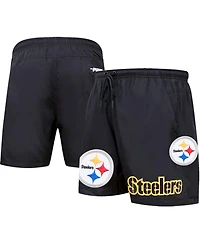 Men's Pro Standard Black Pittsburgh Steelers Woven Shorts