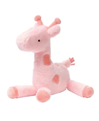 Lambs & Ivy Snuggle Jungle Pink Giraffe Plush Stuffed Animal Toy - Snuggles