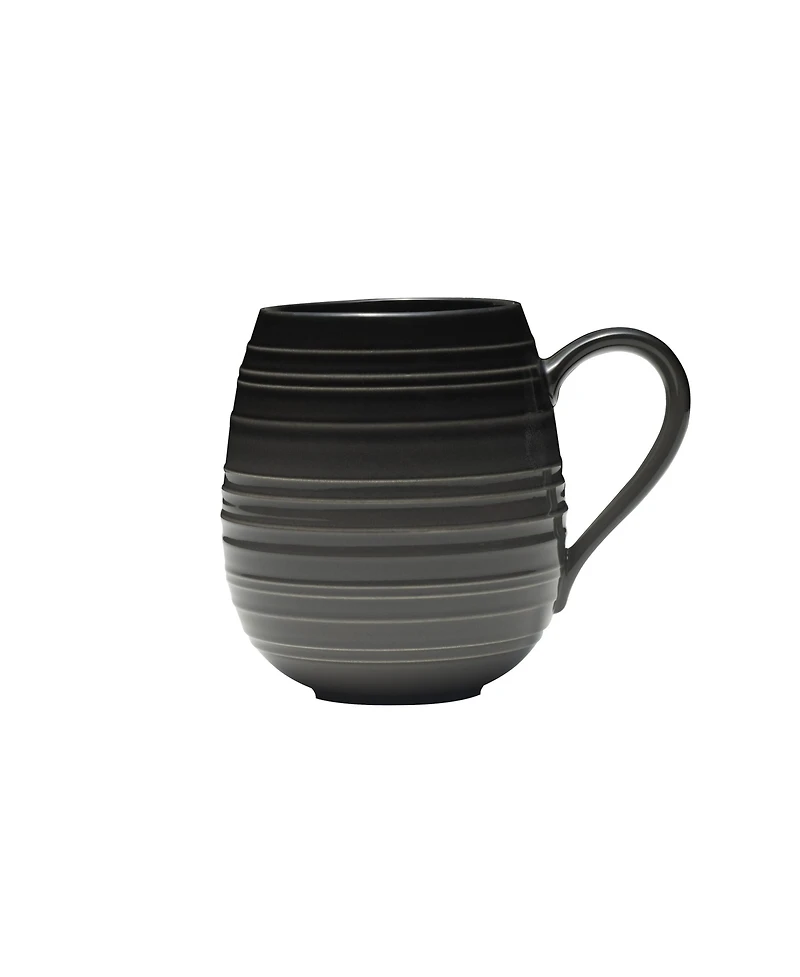 Mikasa Swirl Coupe 16 Piece Dinnerware Set, Service for 4