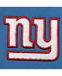 Men's Dunbrooke Royal, Gray New York Giants Big and Tall Alpha Full-Zip Hoodie Jacket