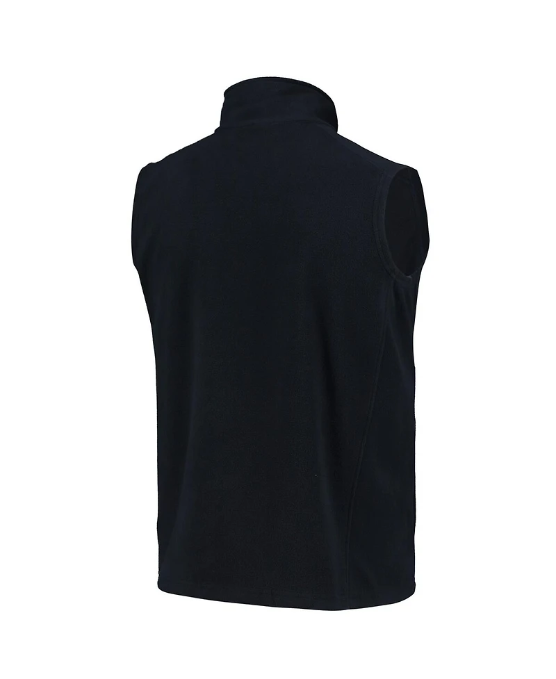Men's Navy Dunbrooke Houston Fleece Full-Zip Vest