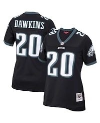 Women's Mitchell & Ness Brian Dawkins Black Philadelphia Eagles Legacy Replica Team Jersey