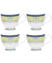 Noritake Menorca Palace Set Of 4 Cups 7 Oz.