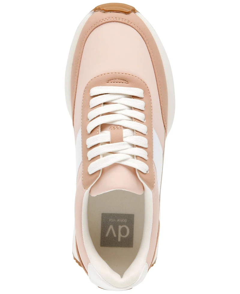 Dv Dolce Vita Women's Bettie Lace Up Jogger Sneakers