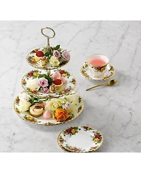 Royal Albert Old Country Roses Cake Stand Three-Tier