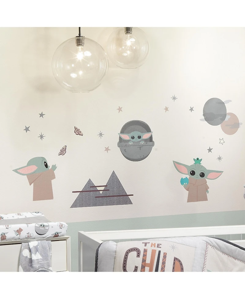 Lambs & Ivy Star Wars The Mandalorian The Child/Baby Yoda Wall Decals
