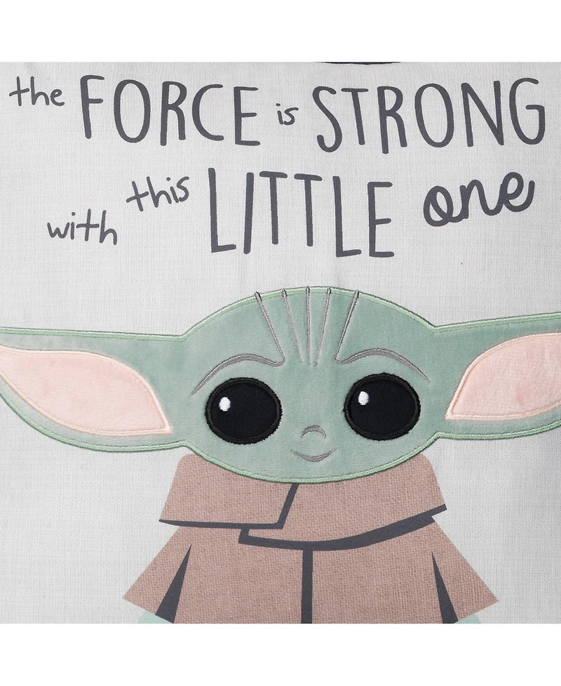 Lambs & Ivy Star Wars The Child/Baby Yoda Decorative Nursery Throw Pillow