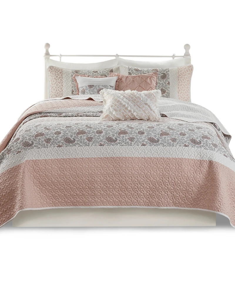 Madison Park Dawn 6-Pc. Quilt Set, Full/Queen