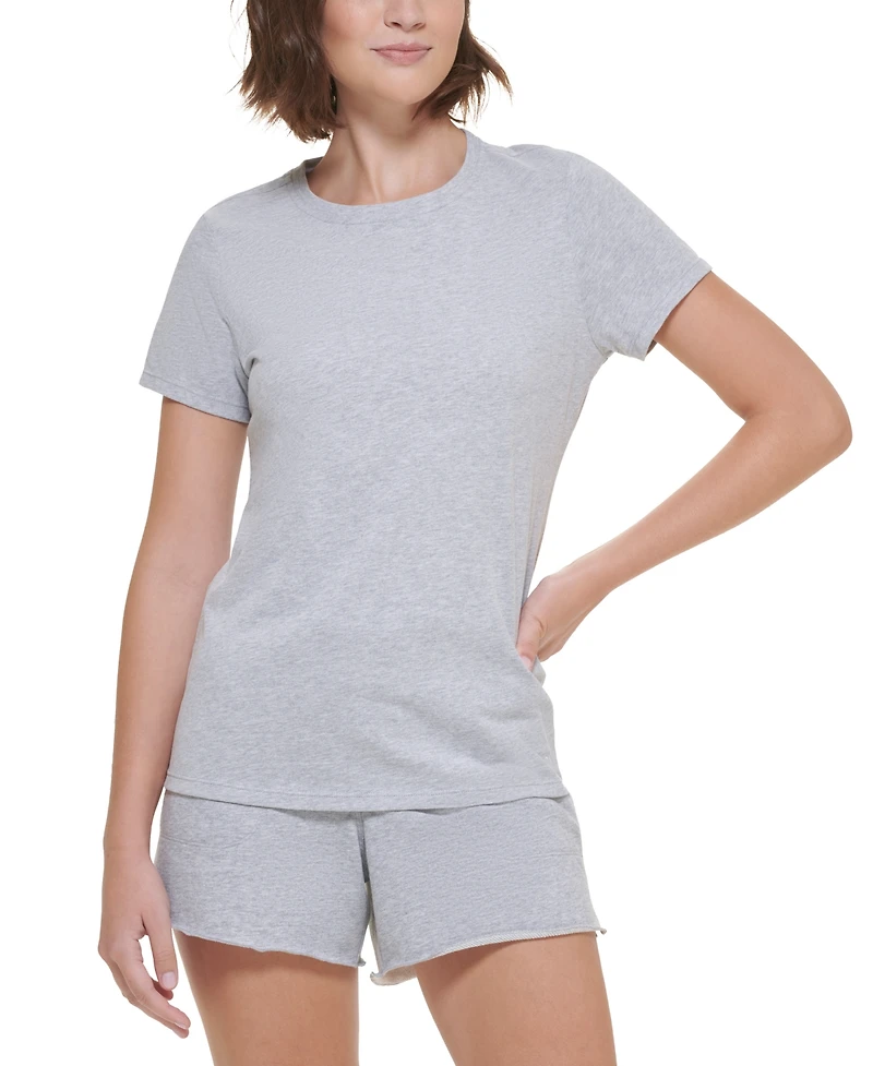 Calvin Klein Performance Women's Cotton Short-Sleeve Crewneck T-Shirt