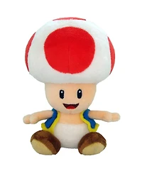 Nintendo Ds 42725 Ds 7 in. Super Mario Bros Toad Plush Doll Toy