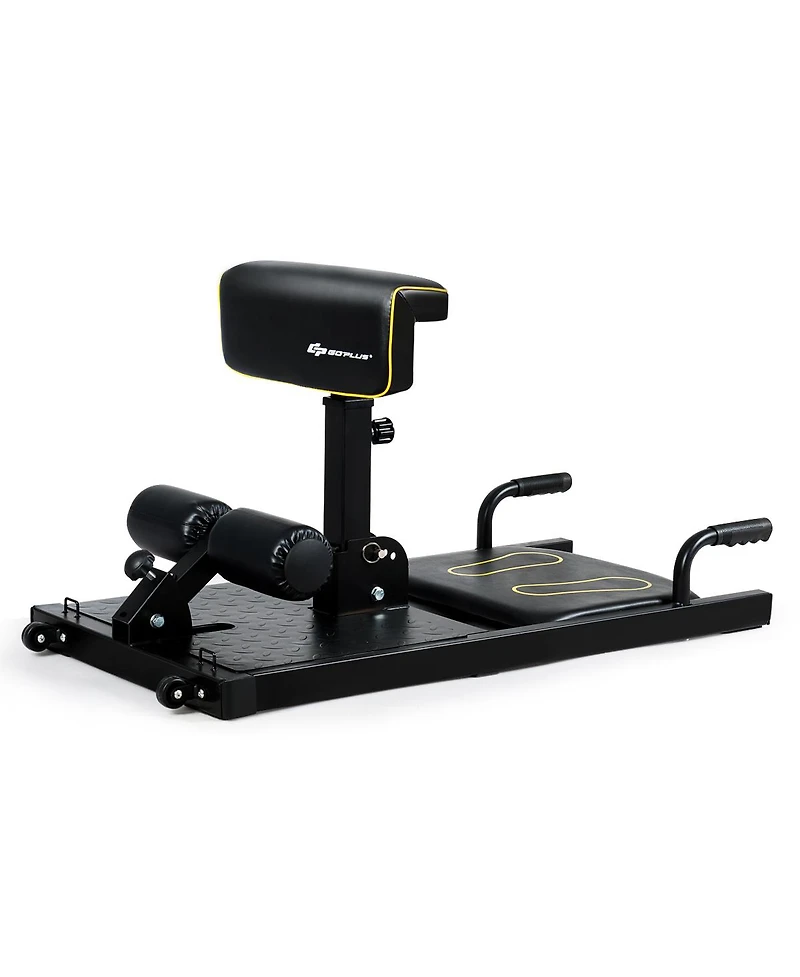8-in-1 Multifunction Squat Machine Deep Sissy Squat Home Gym