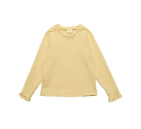 Snapper Rock Big Girls Toddler|Child Marigold Stripe Ls Rash Top