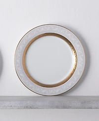 Noritake Crestwood Gold Set of 4 Accent Plates, Service For 4
