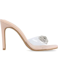 Journee Collection Women's Fenella Lucite Stilettos