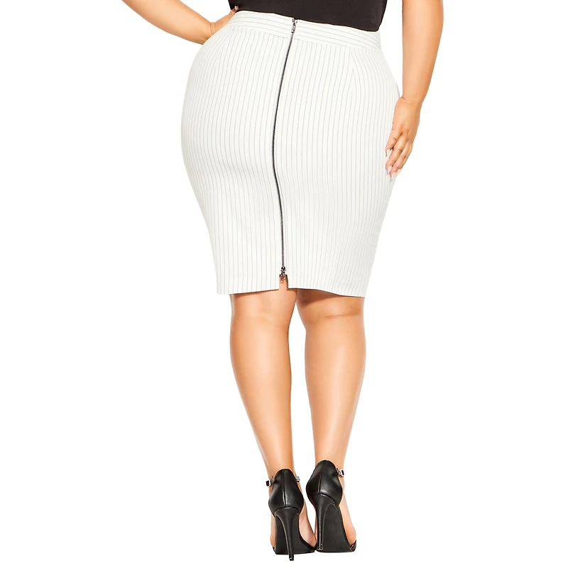City Chic Plus Riley Skirt