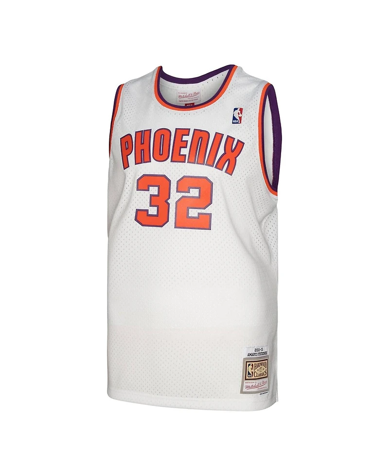 Men's Mitchell & Ness Amar'e Stoudemire White Phoenix Suns 2002-03 Hardwood Classics Swingman Jersey