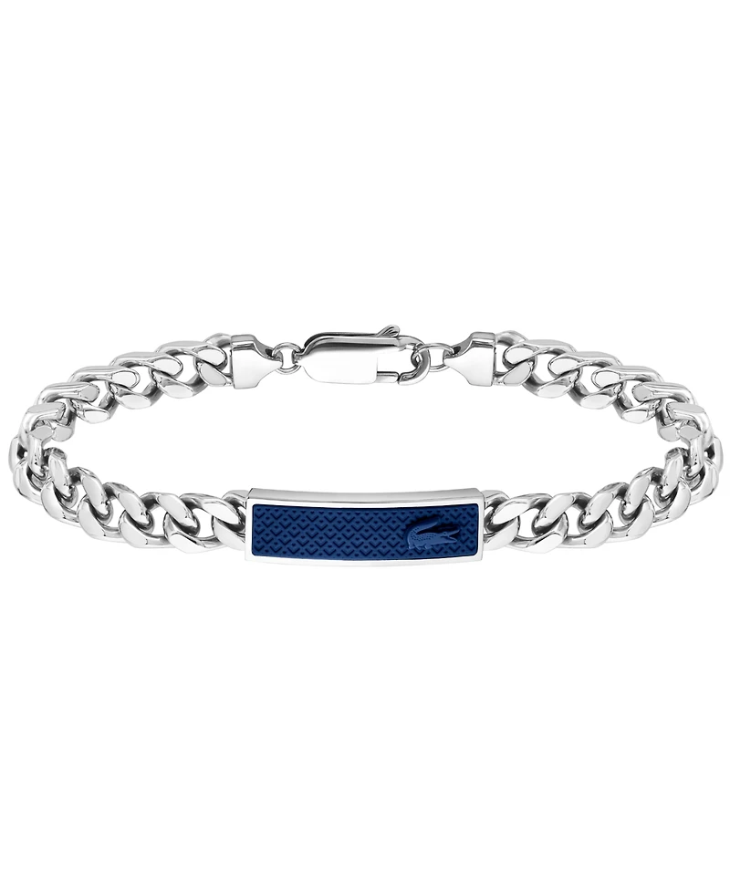 Lacoste Men's Stainless Steel Curb Chain Bracelet