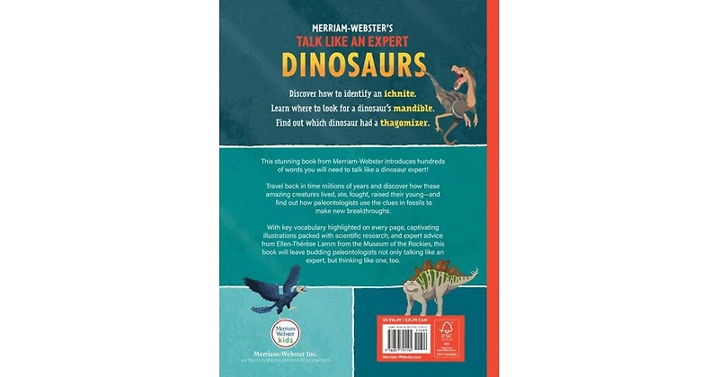Dinosaurs: 400 Words for Budding Paleontologists by Ellen-Therese Lamm