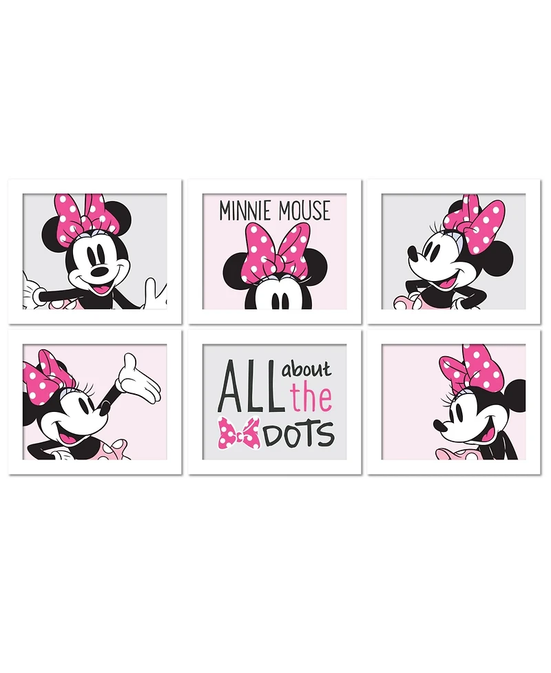 Lambs & Ivy Disney Baby Minnie Mouse Unframed Nursery/Child Wall Art