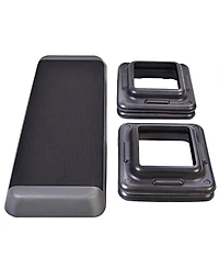 43'' Aerobic Stepper Step Cardio Fitness Exercise Platform