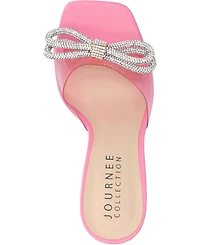 Journee Collection Women's Fenella Lucite Stilettos