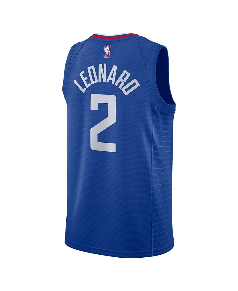 Men's and Women's Nike Kawhi Leonard Royal La Clippers Swingman Jersey - Icon Edition