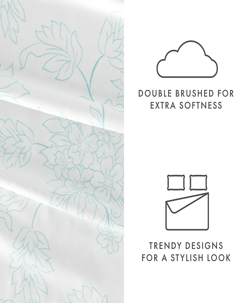 ienjoy Home The Timeless Classics Premium Ultra Soft Pattern -Pc. Sheet Set