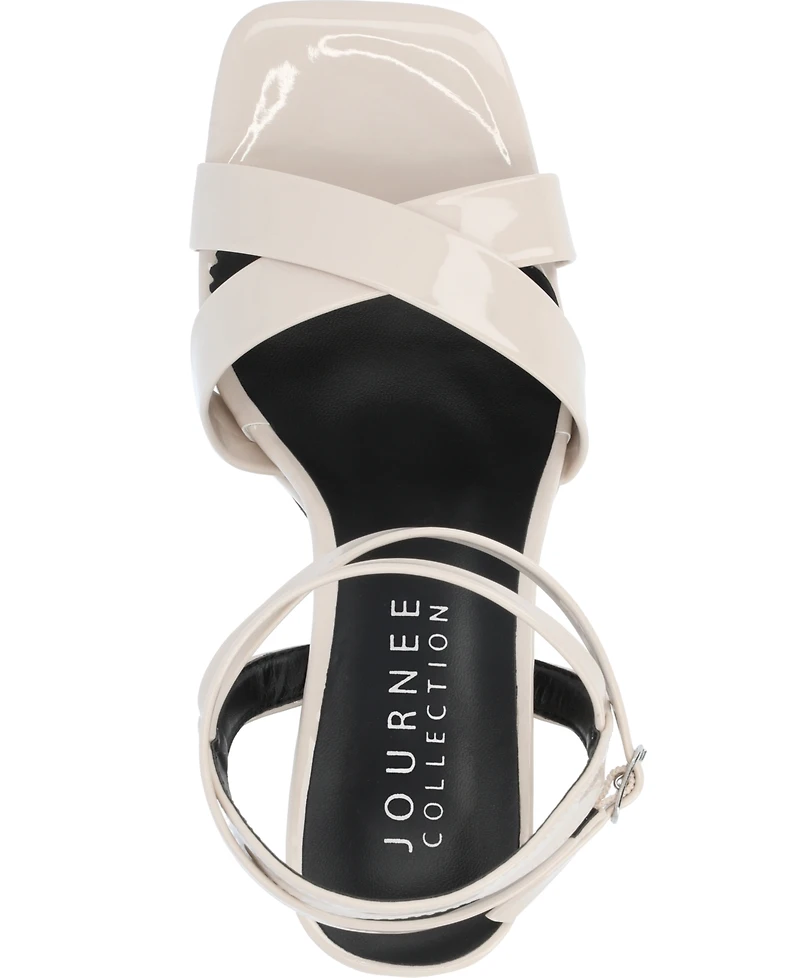 Journee Collection Women's Zorana Platform Sandals