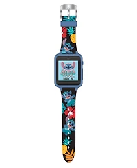 Disney Children's Lilo and Stitch Blue Silicone Smart Watch 38mm