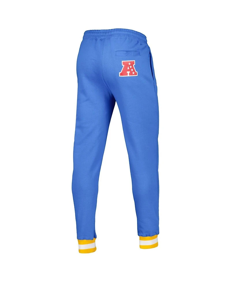Men's Starter Powder Blue Los Angeles Chargers Blitz Fleece Jogger Pants