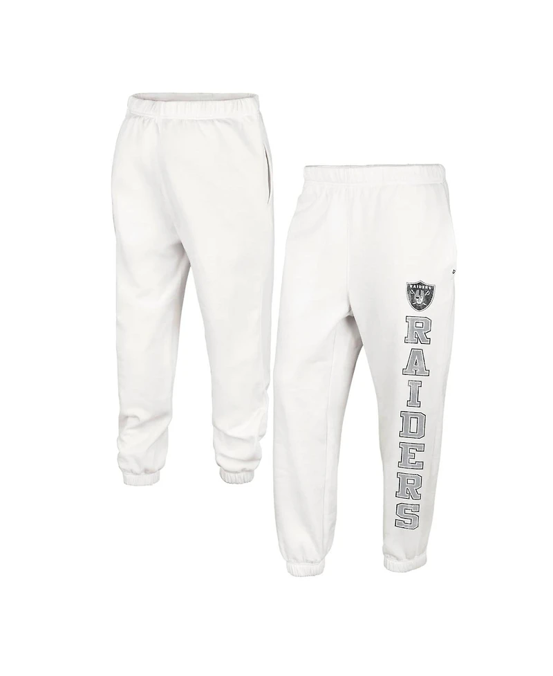 Women's '47 Brand Oatmeal Las Vegas Raiders Harper Joggers