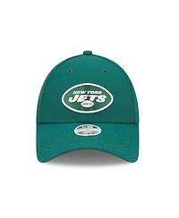 Women's New Era Green New York Jets Simple 9FORTY Adjustable Hat