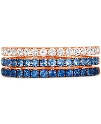 Le Vian Denim Ombre Sapphire (9/10 ct. t.w.) Ring 14k White Gold, Rose Gold or Yellow