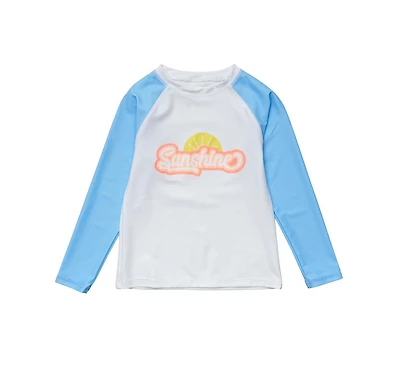 Toddler, Child Girls Sunshine Ls Rash Top