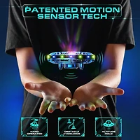 Force1 Scoot Pro Hand Operated Drone for Kids And Adults - Blue